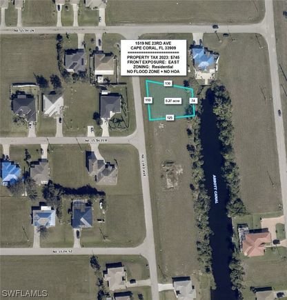 1519 NE 23rd Avenue Cape Coral, FL Plot of land Active - Photo 1 of 4. Opens carousel modal