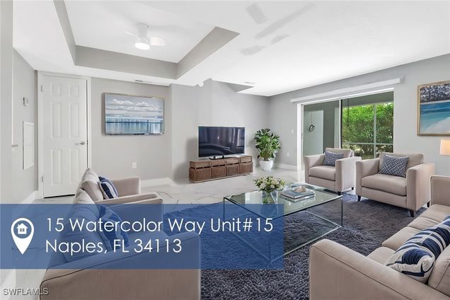 15 Watercolor Way Unit 15 Naples, FL Townhouse Active - Photo 1 of 29. Opens carousel modal