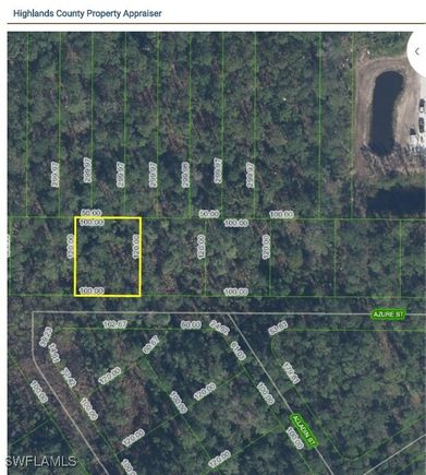 2520 Azure Street Sebring, FL Plot of land Active - Photo 1 of 1. Opens carousel modal