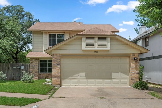 1416 Elm Brook Dr Austin, TX House Active - Photo 1 of 34. Opens carousel modal