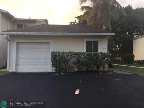 5833 NW 57TH AV Unit 5833 Tamarac, FL Condo Sold - Photo 1 of 7. Opens carousel modal