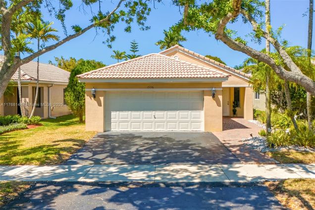 1536 Salerno Cir Weston, FL House Active - Photo 1 of 22. Opens carousel modal