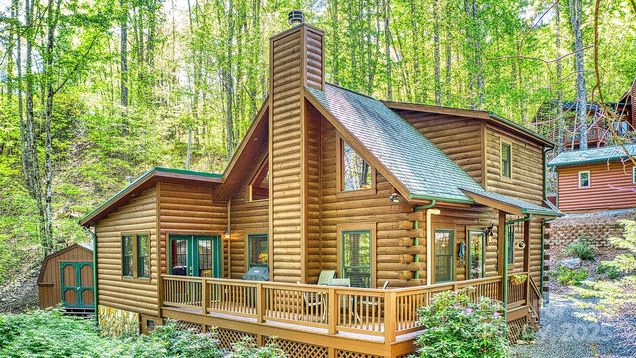 71 Honeymoon Lane Maggie Valley, NC House Active - Photo 1 of 32. Opens carousel modal