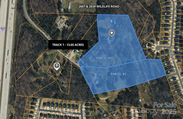 2639 Wildlife Road Charlotte, NC Plot of land Active - Photo 1 of 9. Opens carousel modal