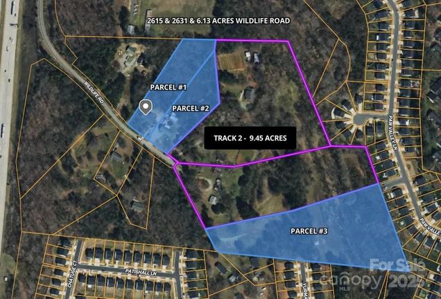 2615 Wildlife Road Charlotte, NC Plot of land Active - Photo 1 of 6. Opens carousel modal