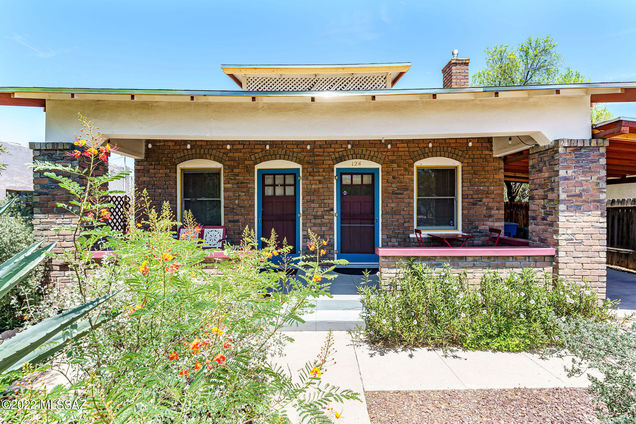 124 W Adams Street Tucson, AZ House Sold - Photo 1 of 27. Opens carousel modal