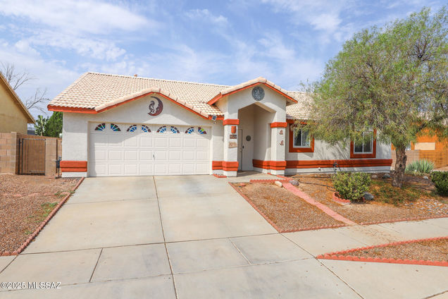 9220 E Wild Wash Drive Tucson, AZ House Active - Photo 1 of 38. Opens carousel modal