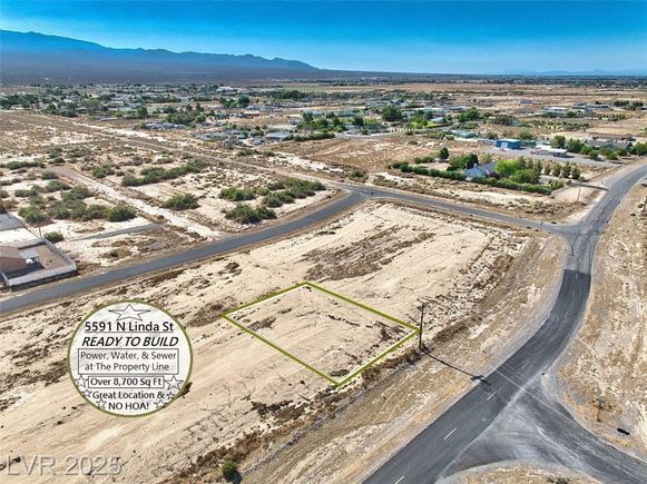 5591 North Linda Street Pahrump, NV Plot of land Active - Photo 1 of 8. Opens carousel modal