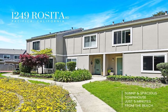 1249 Rosita RD PACIFICA, CA Townhouse Active - Photo 1 of 33. Opens carousel modal