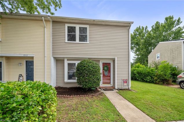 1514 Sangaree Circle Virginia Beach, VA Townhouse Active - Photo 1 of 25. Opens carousel modal