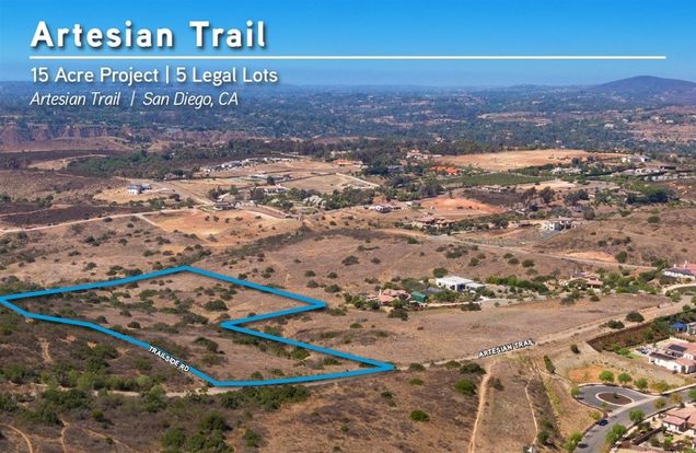 0 Artesian Trail San Diego, CA Plot of land Sold - Photo 1 of 14. Opens carousel modal