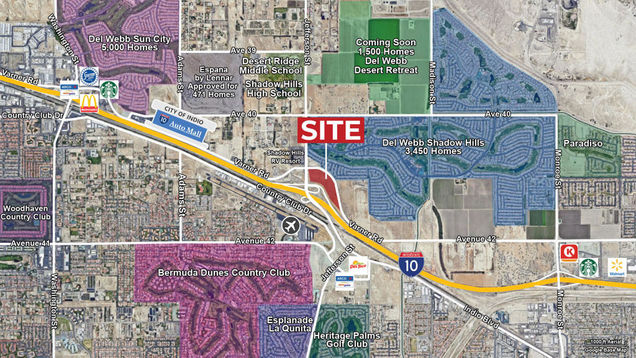 0 I 10 & Jefferson Street Indio, CA Land Active - Photo 1 of 4. Opens carousel modal