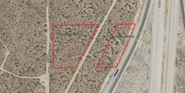 0 Hwy 14 & Frontage Road Rosamond, CA Plot of land Active - Photo 1 of 4. Opens carousel modal