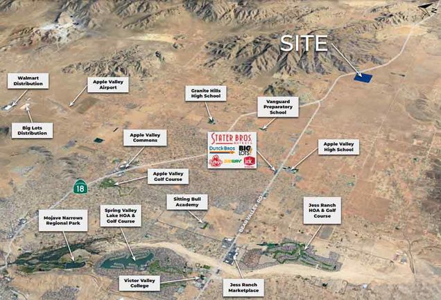 0 Del Oro Road Apple Valley, CA Plot of land Sold - Photo 1 of 5. Opens carousel modal