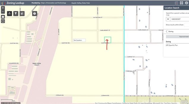 0 Gustine Street Apple Valley, CA Land Active - Photo 1 of 2. Opens carousel modal