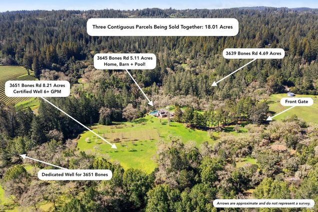 3651 Bones Road Sebastopol, CA House Sold - Photo 1 of 1. Opens carousel modal